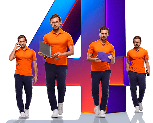 Великолепная четверка Ростелеком в&nbsp;село Нижнеполевское (Курганская область)